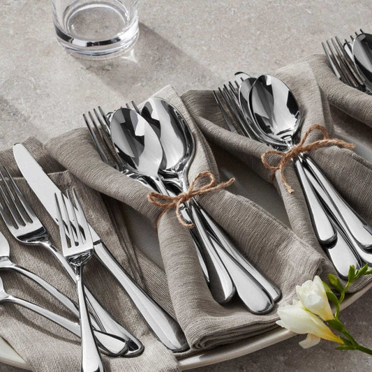 Member’s Mark Premium 18/10 Stainless Steel Mirror Finish 20 Piece Flatware Set - Flatware - Member’s Mark