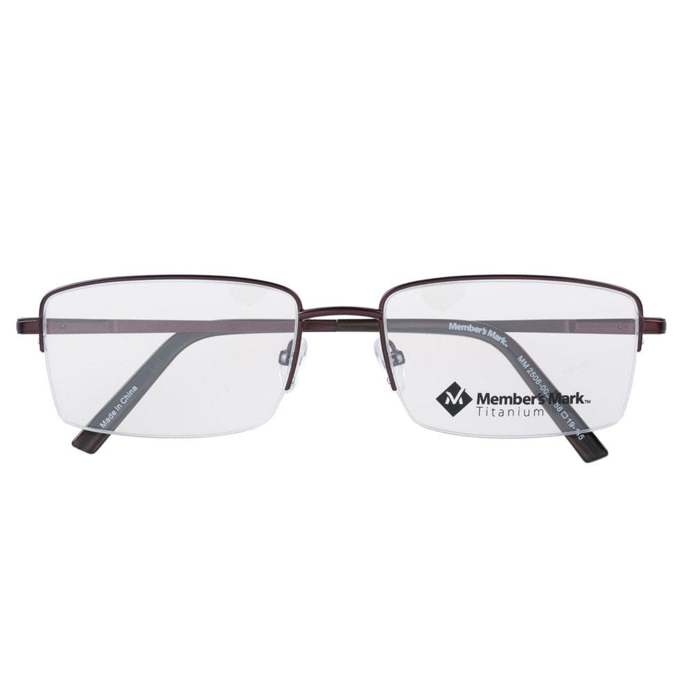 Member’s Mark Titanium MM-2506-003 Eyewear Dark Gray - Prescription Eyewear - Member’s Mark