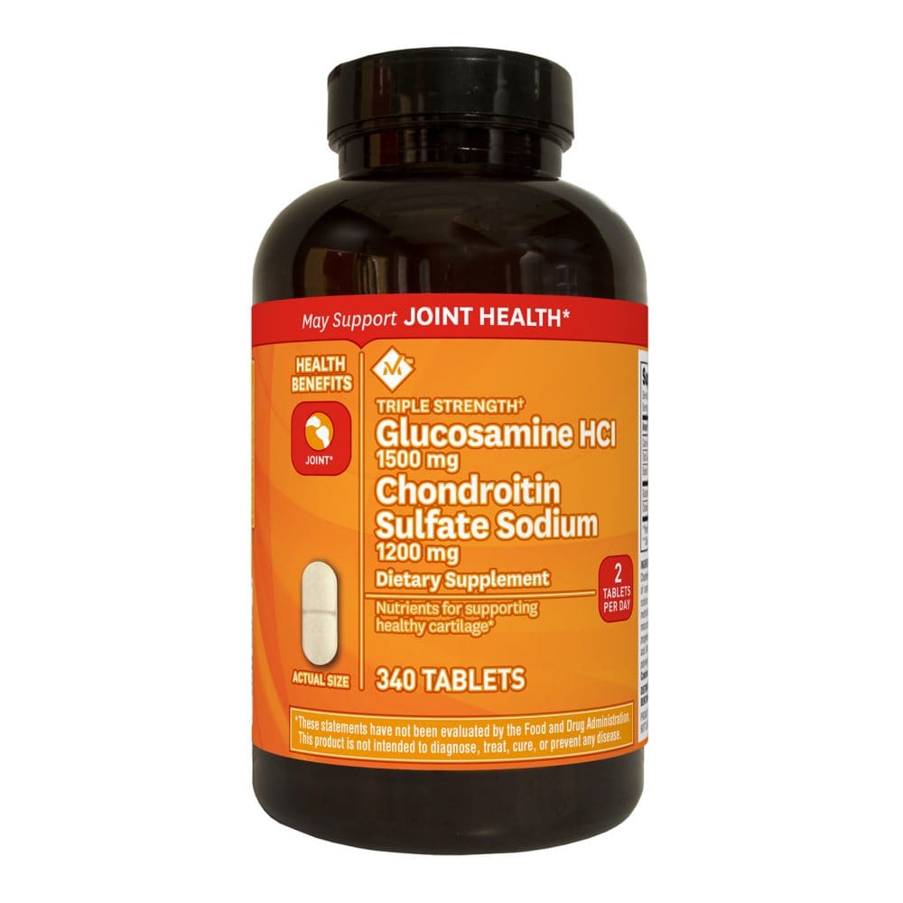 Member’s Mark Triple Strength Glucosamine Chondroitin (340 ct.) - Supplements - Member’s Mark
