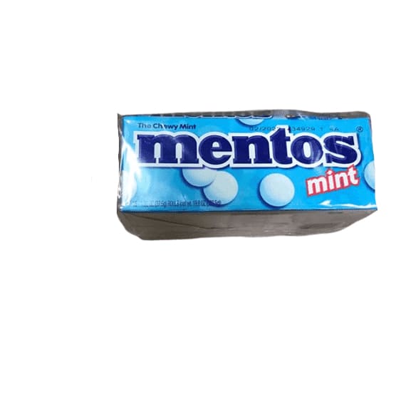 Mentos Chewy Mint Candy Roll 1.32 Ounce/14 Pieces (Pack of 15) - ShelHealth.Com
