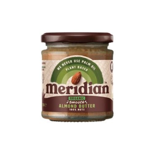 MERIDIAN Organic Smooth Almond Butter 6 oz. (170 g.) - Meridian