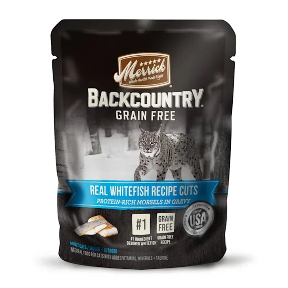 Merrick Cat Backcountry Real Whitefish 3oz. (Case of 24) | ShelHealth