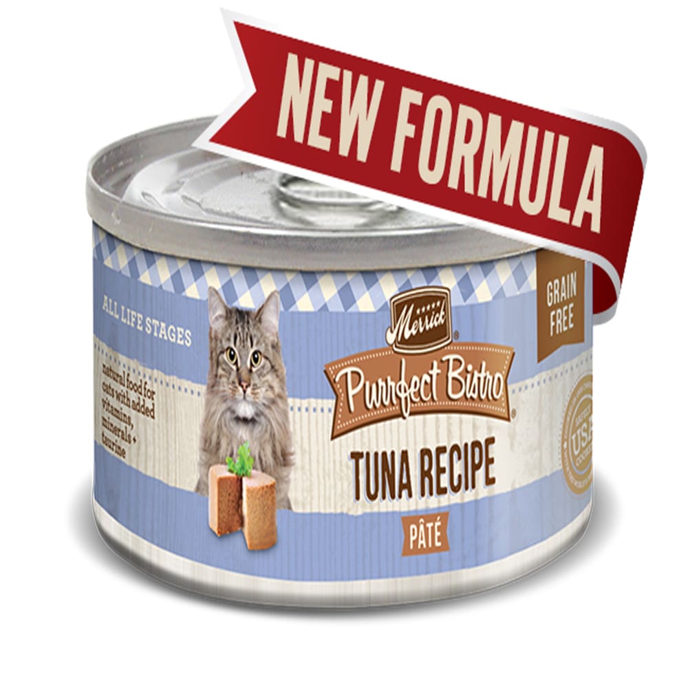 MERRICK CAT PURRFECT BISTRO TUNA PATE 5.5OZ (Case of 24) | ShelHealth