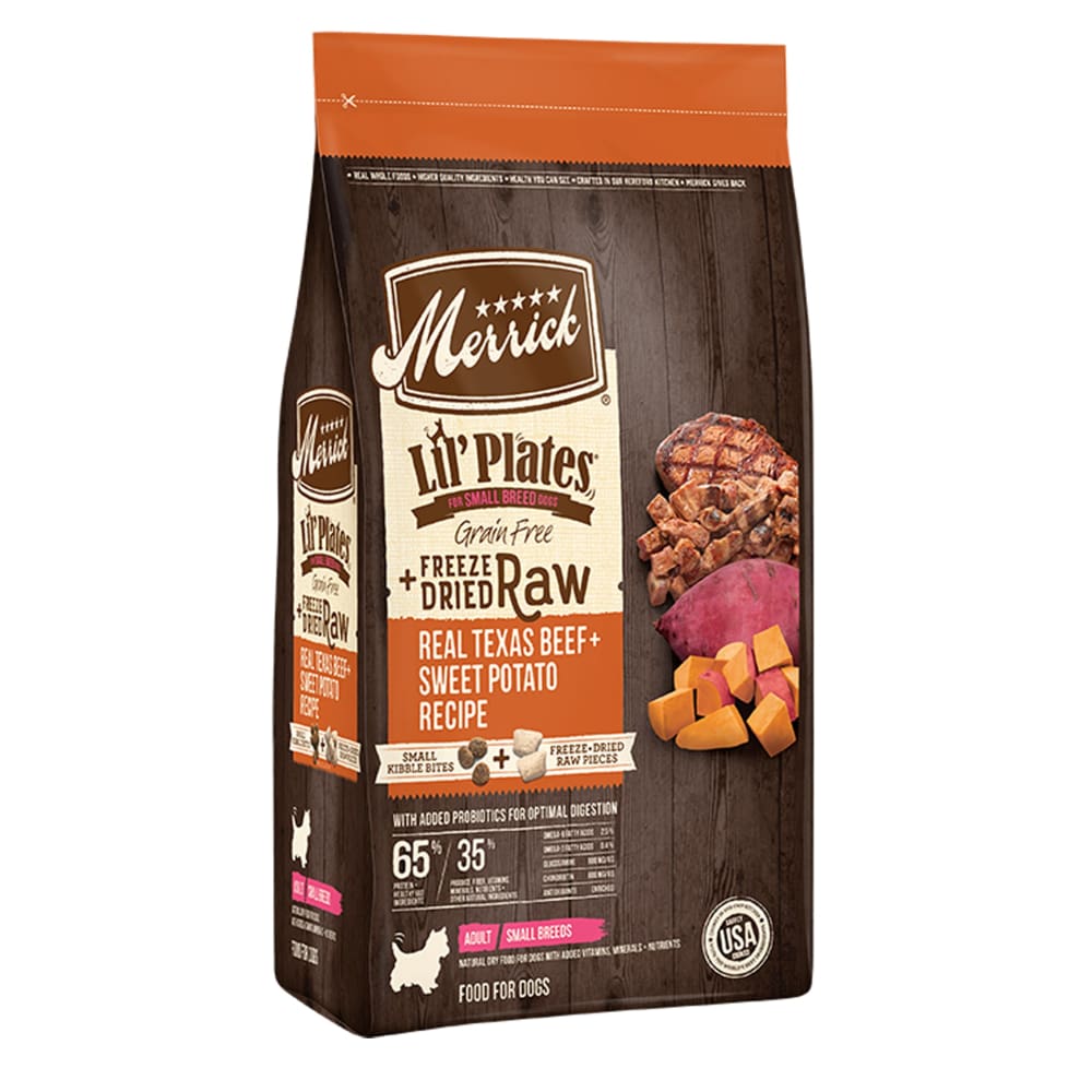Merrick Dog Lil Plates Grain Free Beef and Sweet Potato 20Lb - Pet Supplies - Merrick