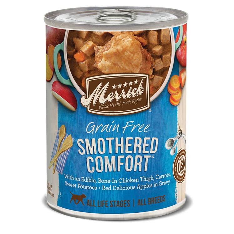 Merricks Smothered Comfort Canned Dog Food (Case of 12) - Pet Supplies - Merricks