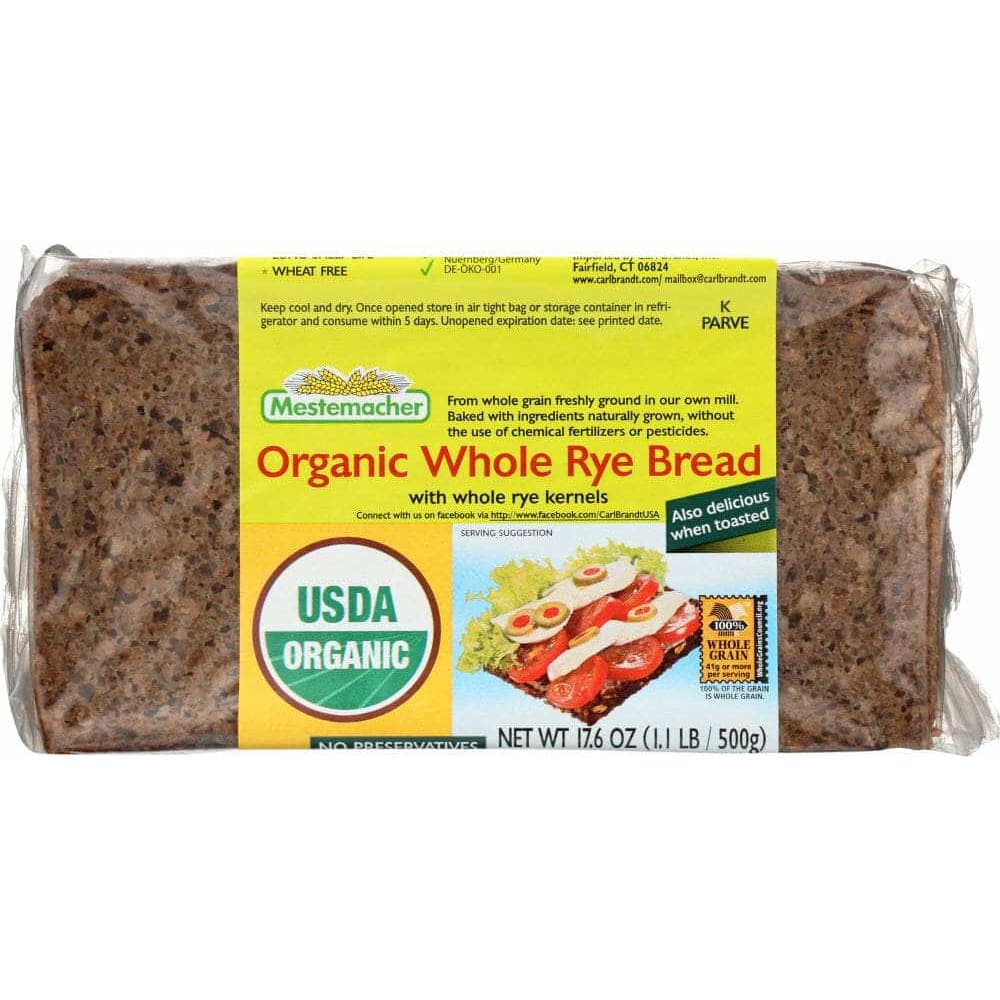 Mestemacher Mestemacher Bread Whole Rye Organic, 17.6 oz