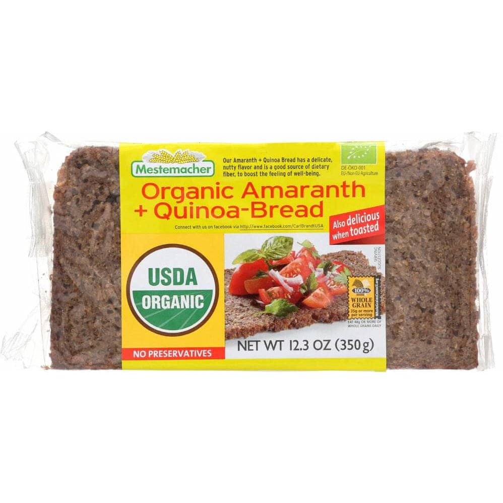 Mestemacher Mestemacher Organic Amaranth + Quinoa-Bread, 12.3 oz