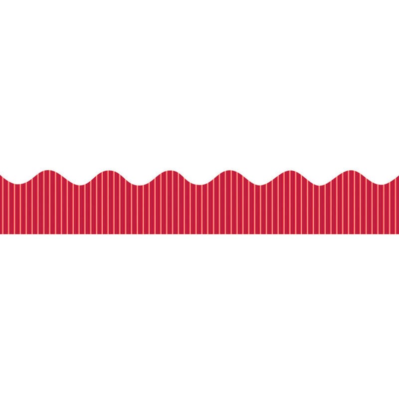Metallic Bordette 2 1/4 X 25 Red (Pack of 6) - Bordette - Dixon Ticonderoga Co - Pacon