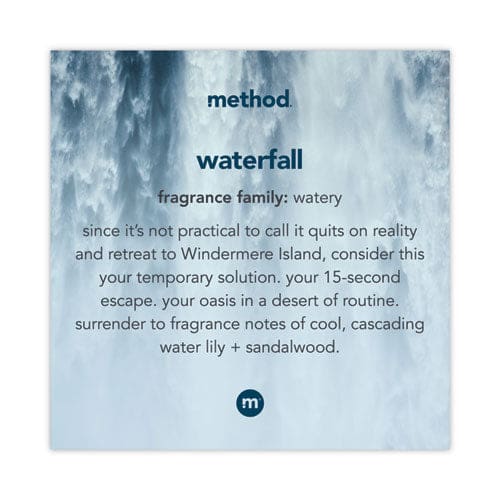 Method Foaming Hand Wash Waterfall 10 Oz Pump Bottle - Janitorial & Sanitation - Method®