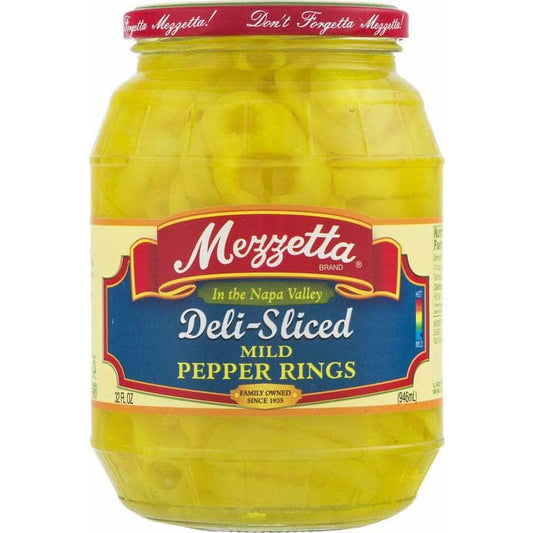 MEZZETTA Mezzetta Deli Sliced Mild Pepper Rings, 32 Oz