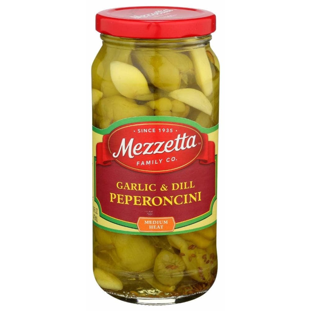 MEZZETTA Mezzetta Garlic And Dill Peperoncini, 16 Oz