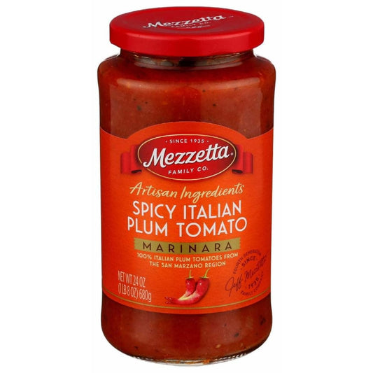 MEZZETTA MEZZETTA Spicy Italian Plum Tomato Marinara, 24 oz