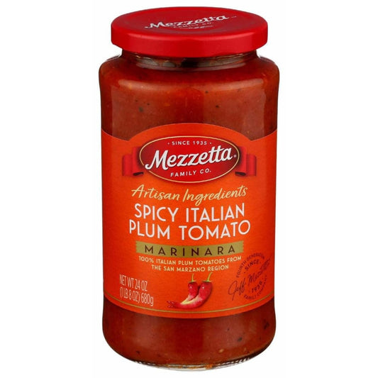 MEZZETTA MEZZETTA Spicy Italian Plum Tomato Marinara, 24 oz