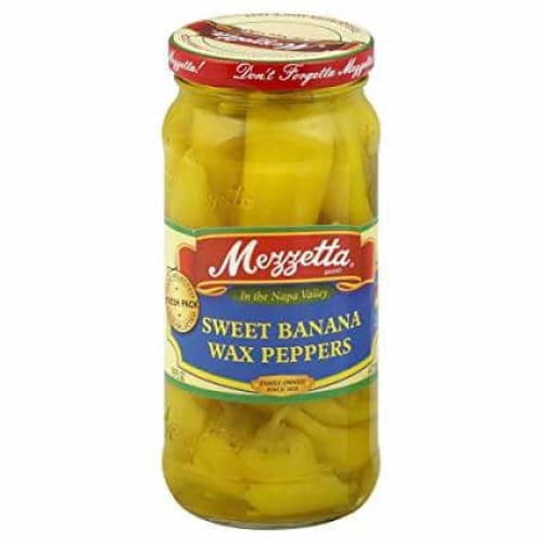 MEZZETTA Mezzetta Sweet Banana Wax Peppers, 16 Oz