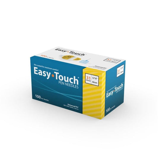 MHC Medical Easytouch Pen Needle 31Gx5/16 Box of 100 - Needles and Syringes >> Needles - MHC Medical