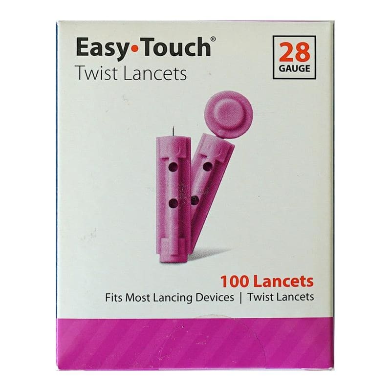 MHC Medical Lancet Easy Touch 28 G Twist Non-Safety P100 (Pack of 6) - Diagnostics >> Lancets - MHC Medical