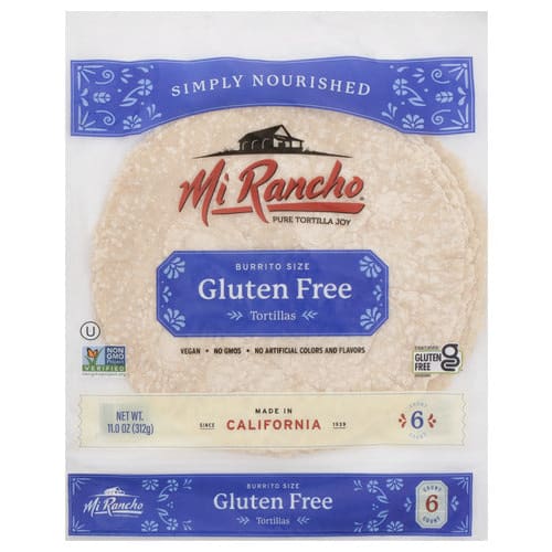 MI RANCHO: Simply Nourished Gluten Free Tortillas 11 oz - Grocery > Meal Ingredients - MI RANCHO