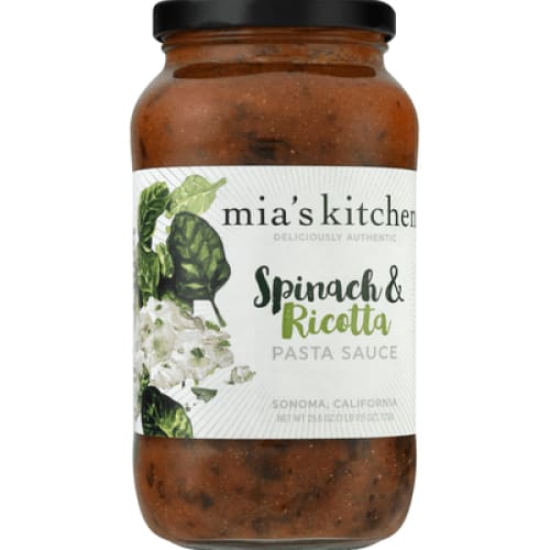 MIAS KITCHEN MIAS KITCHEN Sauce Spinach Ricotta, 25.5 oz