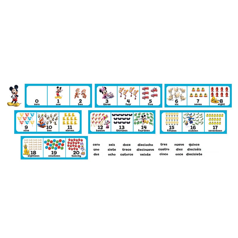 Mickey Mouse Clubhouse Number Set (Pack of 3) - Math - Eureka