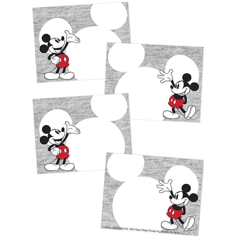 Mickey Mouse Throwback Name Tags (Pack of 10) - Name Tags - Eureka