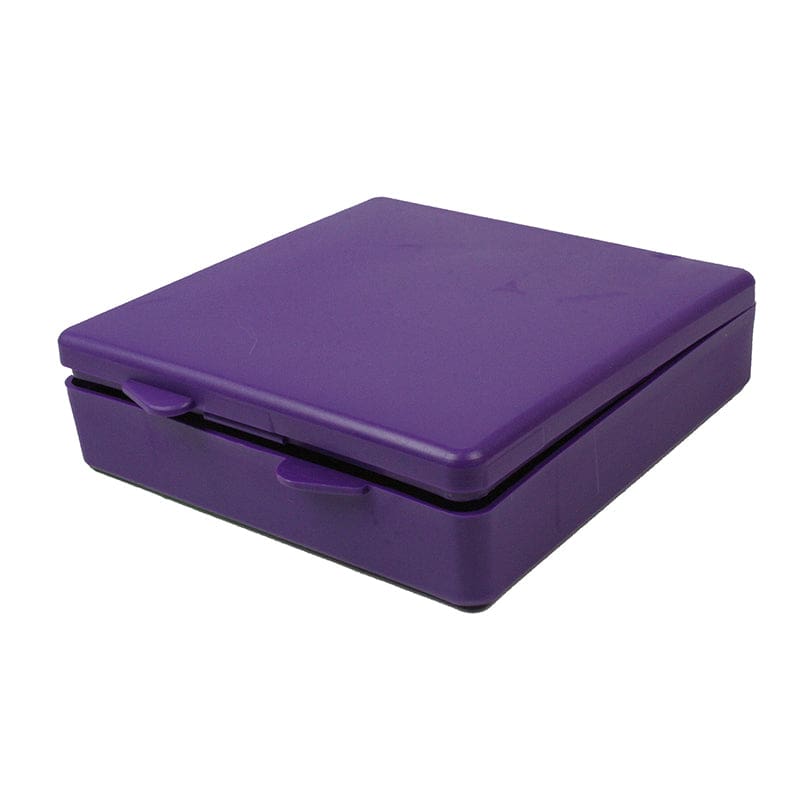 Microbox Containers Micro Box 4X4X1In Purple (Pack of 12) | ShelHealth