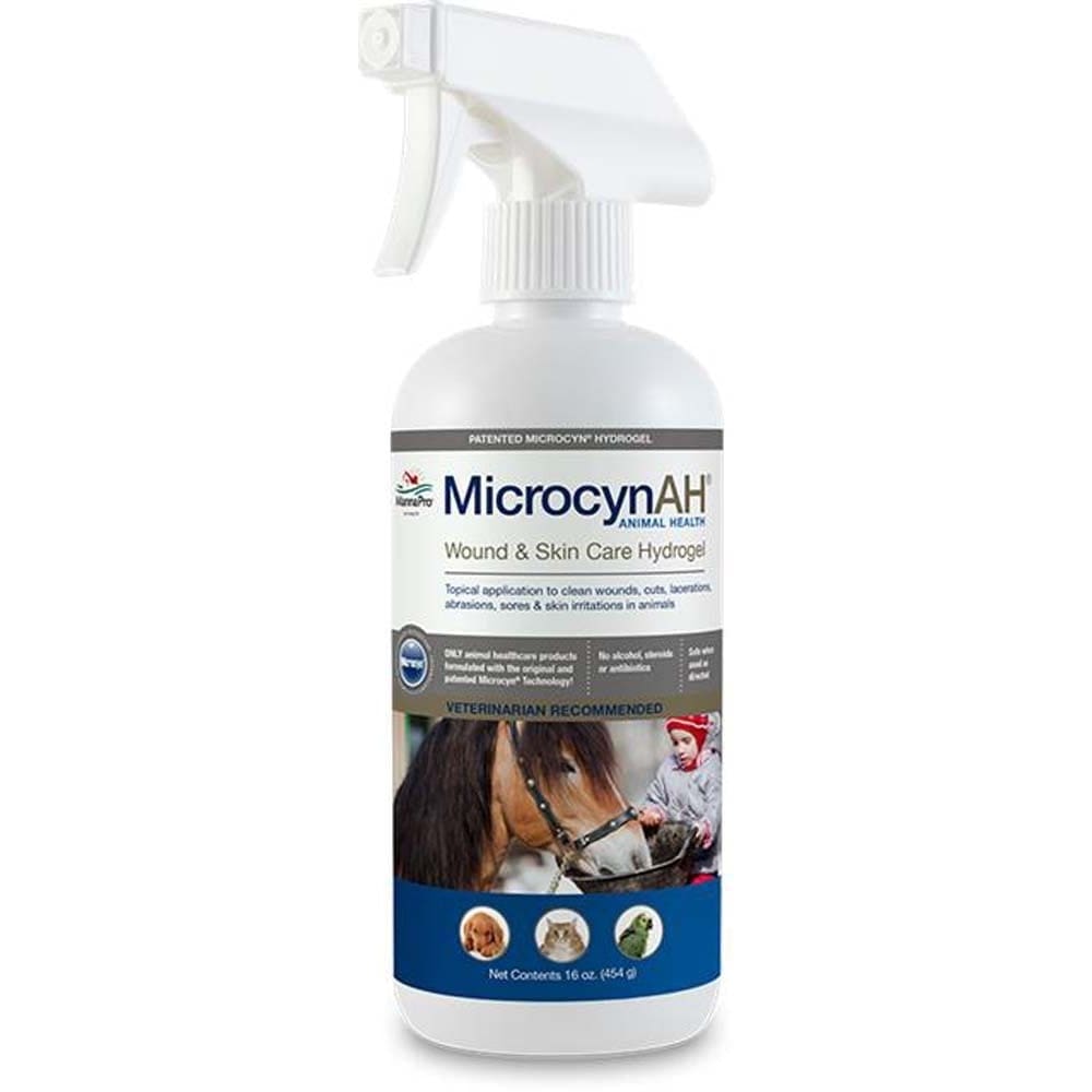 MicrocynAH Wound & Skin Care Hydrogel 16 oz - Pet Supplies - MicrocynAH