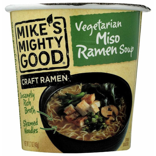 MIKES MIGHTY GOOD MIKES MIGHTY GOOD Soup Miso Ramen Vegetarn, 1.7 oz