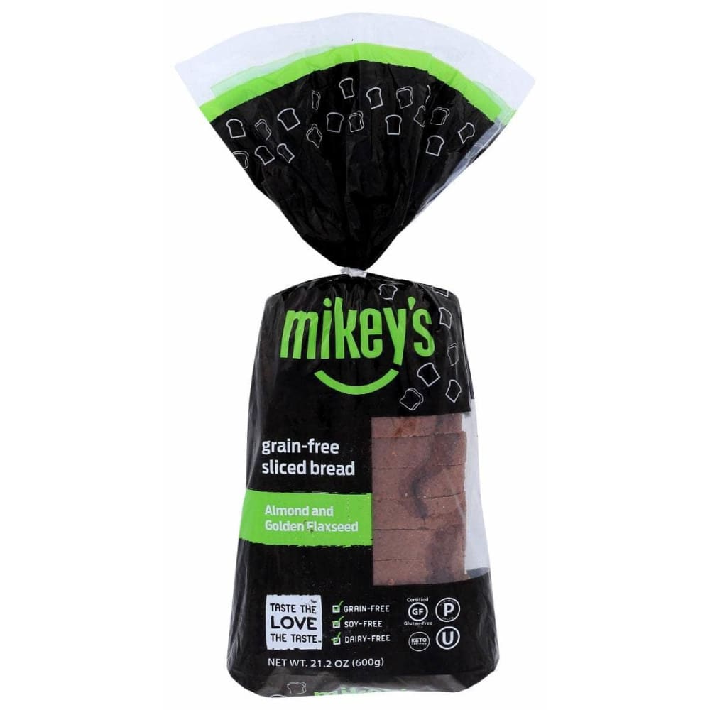 Mikeys Mikeys Almond and Golden Flaxseed Frozen Sliced Bread, 21.20 oz