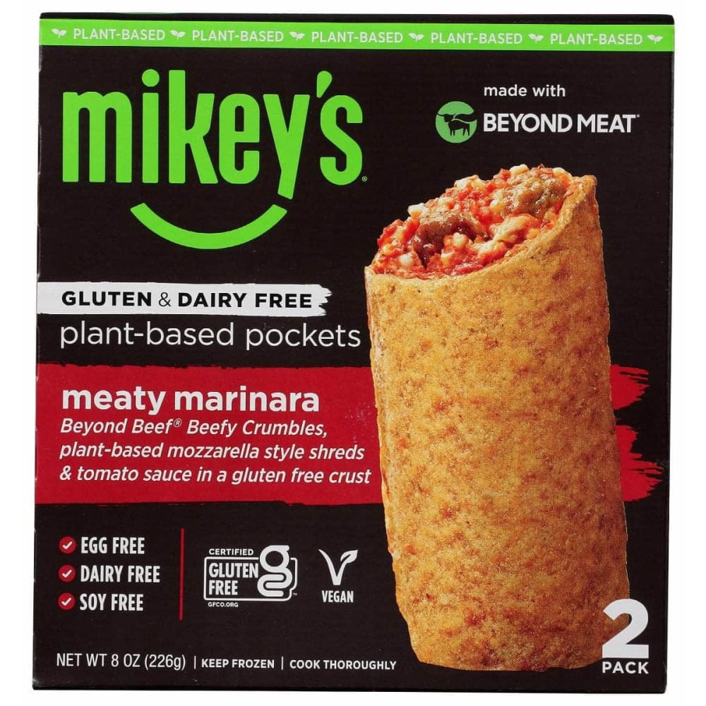 Mikeys Grocery > Frozen MIKEYS: Marinara Vegan Meaty, 8 oz