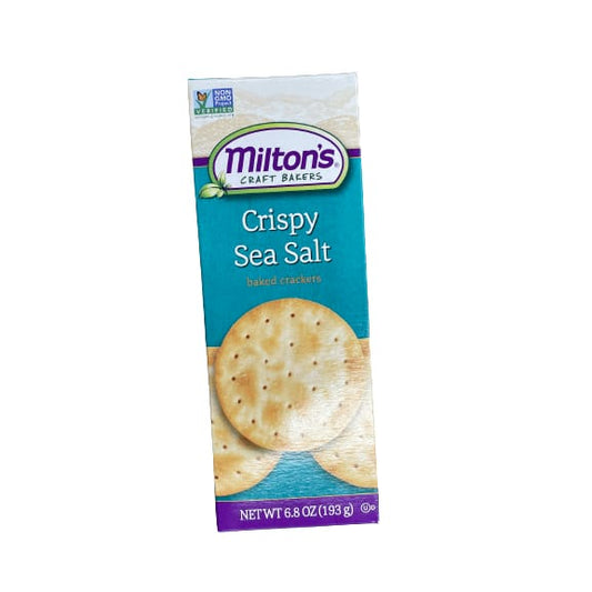 Milton's Milton's Craft Bakers Crispy Sea Salt Baked crackers, 6.8 oz.