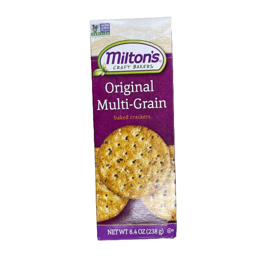 milton's milton's craft bakers Original Multi-Grain baked crackers, 8.4 oz.