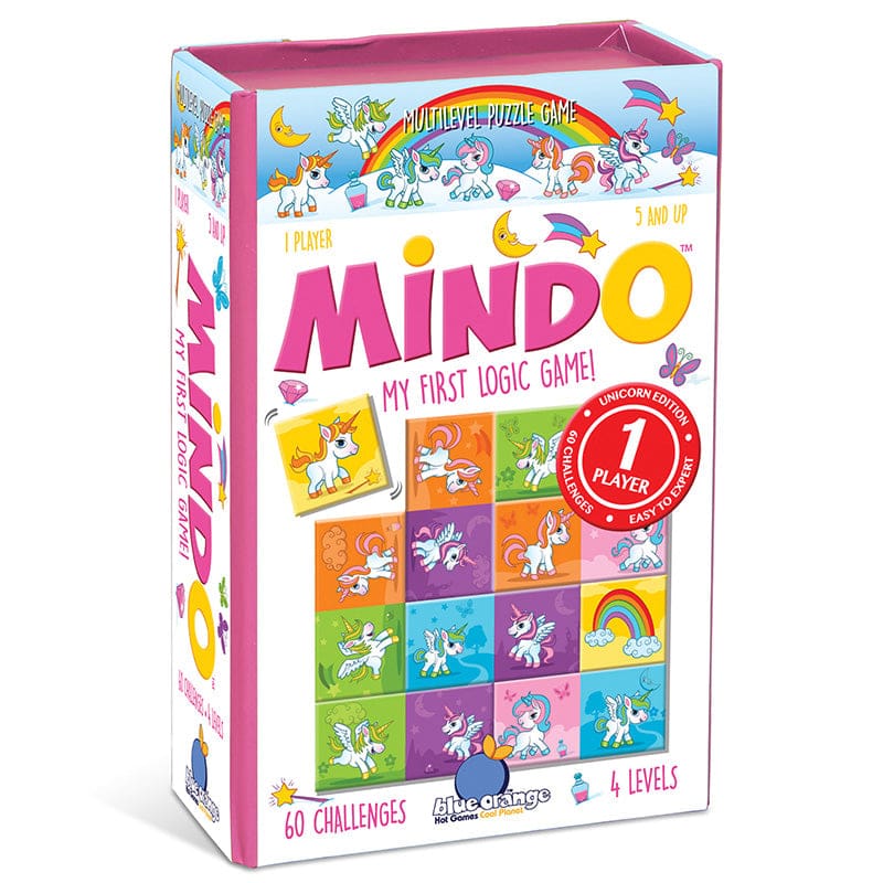 Mindo Unicorn Game (Pack of 6) - Games - Blue Orange Usa