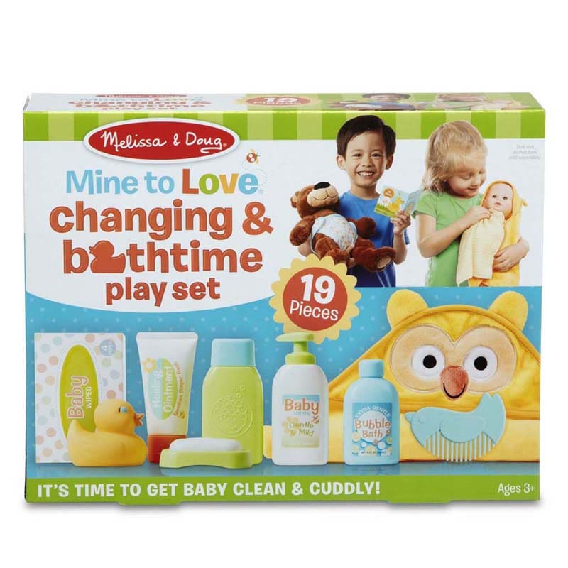 Mine To Love Changing & Bathtime St - Doll House & Furniture - Melissa & Doug