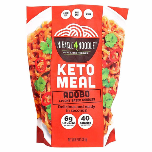 MIRACLE NOODLE Miracle Noodle Keto Meal Adobo, 9.2 Oz