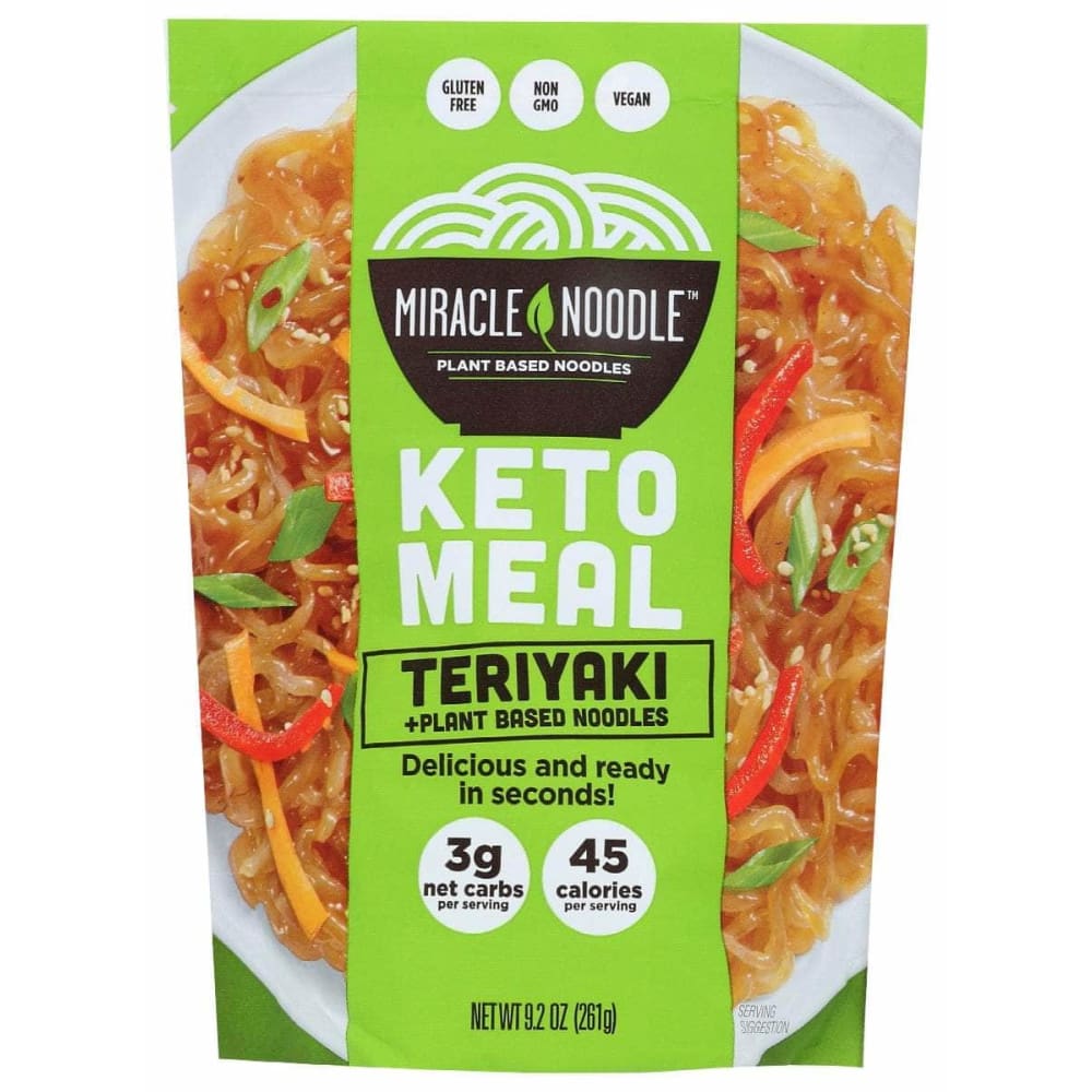 MIRACLE NOODLE Miracle Noodle Keto Meal Teriyaki, 9.2 Oz
