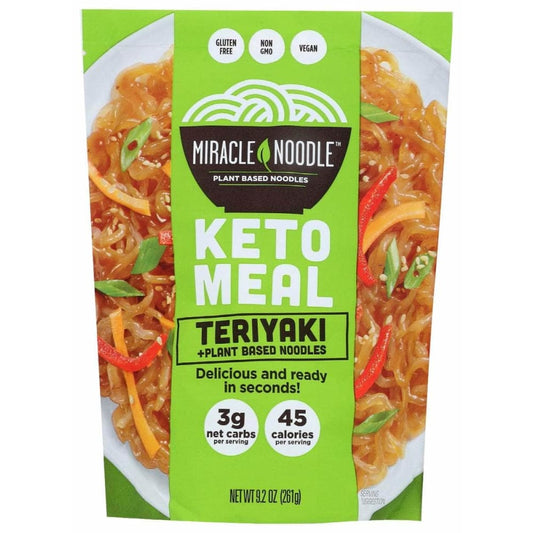 MIRACLE NOODLE Miracle Noodle Keto Meal Teriyaki, 9.2 Oz
