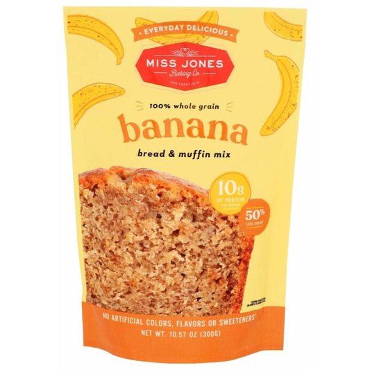 MISS JONES BAKING CO MISS JONES BAKING CO Everyday Delicious Banana Bread and Muffin Mix, 10.58 oz