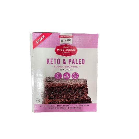Miss Jones Miss Jones Baking Keto Brownie Mix, 10.6 oz. (3 Count Case)