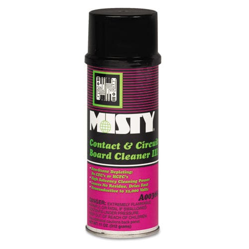 Misty Contact And Circuit Board Cleaner Iii 16 Oz Aerosol Spray 12/carton - Janitorial & Sanitation - Misty®