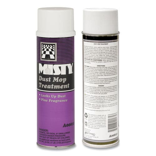 Misty Dust Mop Treatment Pine 20 Oz Aerosol Spray 12/carton - Janitorial & Sanitation - Misty®