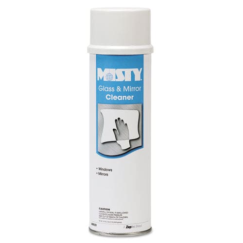 Misty Glass And Mirror Cleaner With Ammonia 19 Oz Aerosol Spray 12/carton - School Supplies - Misty®