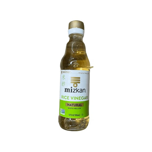 Mizkan Mizkan Rice Vinegar for Authentic Japanese Dishes, Vegetables, Sushi, Chicken Teriyaki, Stir Fry Sauce and More, Non-GMO, Mild and Mellow Cooking Vinegar, 12 FL OZ