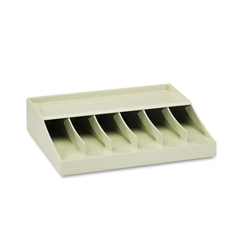 MMF Industries Bill Strap Rack 6 Compartments 10.63 X 8.31 X 2.31 Abs Thermoplastic Putty - Office - MMF Industries™