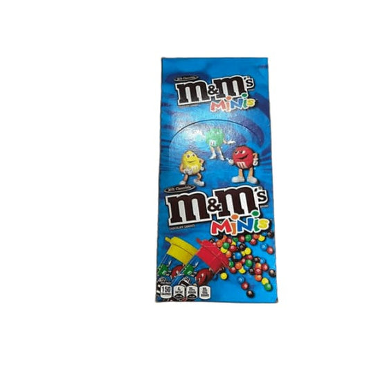 M&M's Milk Chocolate Mini's, 1.08-Ounce Tubes (Pack of 24) - ShelHealth.Com