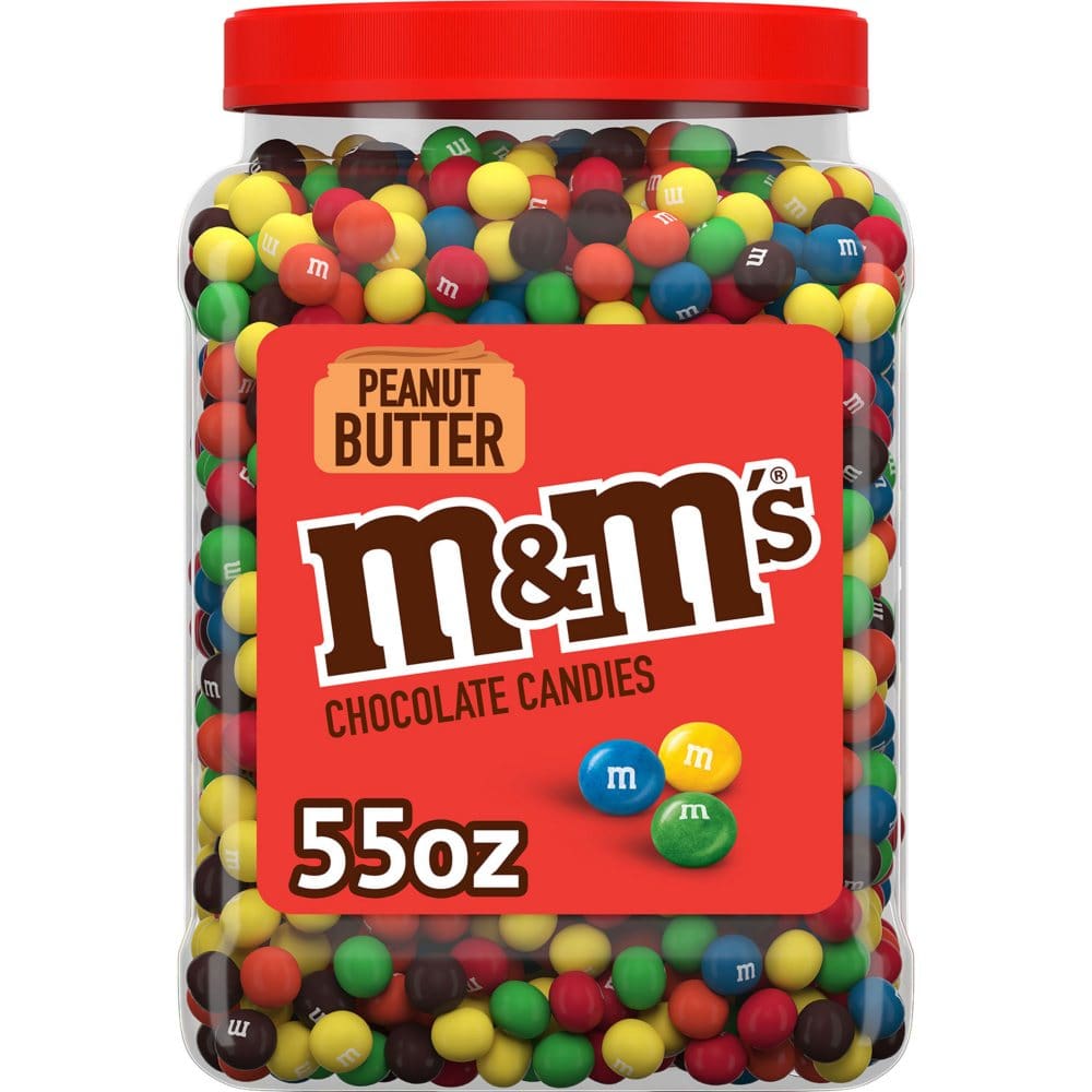 M&M’S Peanut Butter Milk Chocolate Bulk Candy Jar (55 oz.) - Candy - M&M’S Peanut