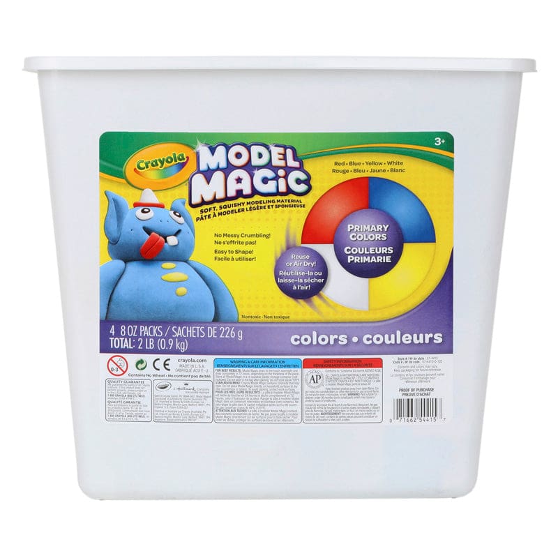 Model Magic 2Lb Bucket Assorted Colors - Clay & Clay Tools - Crayola LLC