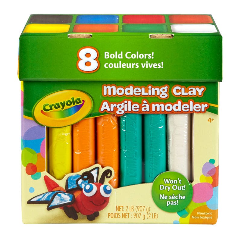 Modeling Clay 2 Lb Jumbo Assortment (Pack of 6) - Clay & Clay Tools - Crayola LLC