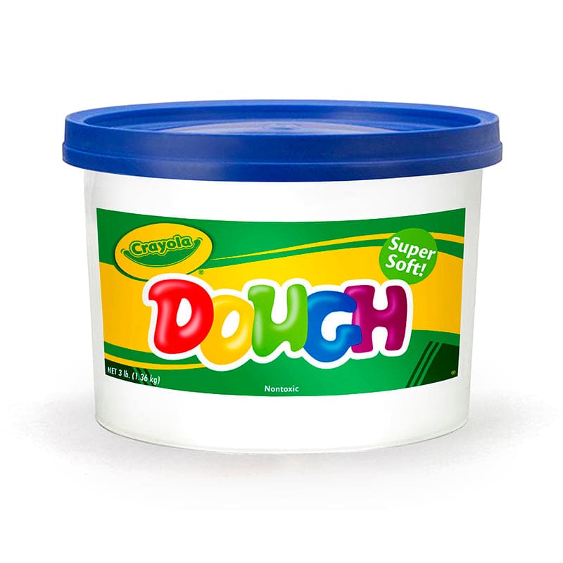 Modeling Dough 3Lb Bucket Blue (Pack of 6) - Dough & Dough Tools - Crayola LLC