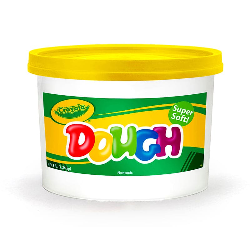 Modeling Dough 3Lb Bucket Yellow (Pack of 6) - Dough & Dough Tools - Crayola LLC