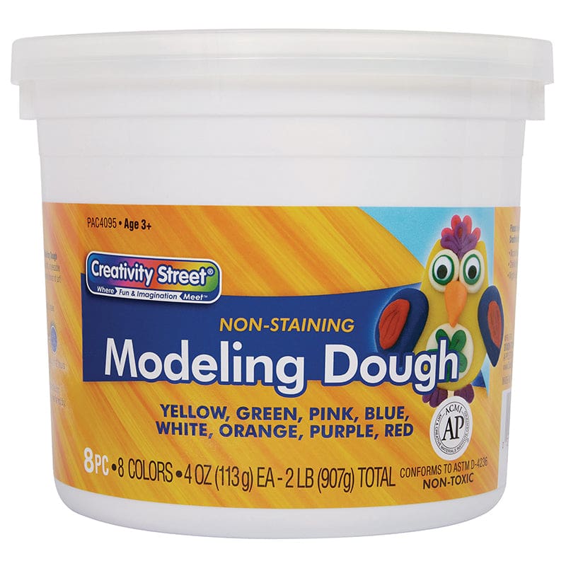 Modeling Dough 8 Colors (Pack of 3) - Dough & Dough Tools - Dixon Ticonderoga Co - Pacon